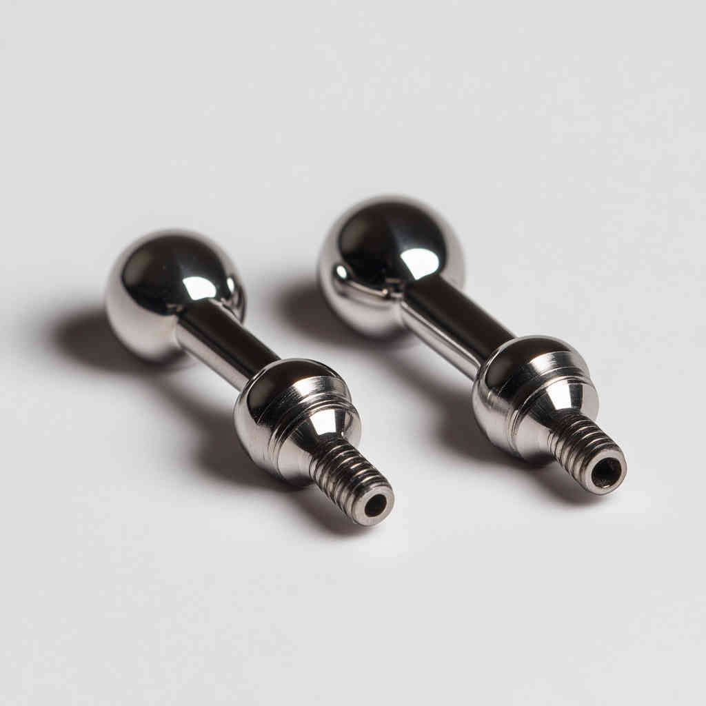 3.1mm Tapered Ball Head vs. Competitor's Standard Ball Head