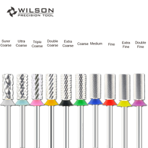 WILSON Small Barrel Bits-Nail drill bits Remove gel carbide Manicure tool Nail accessories Hot sale