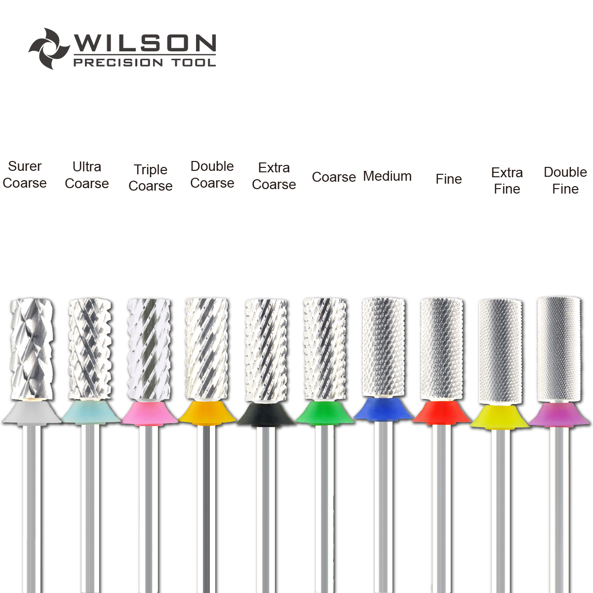 WILSON Small Barrel Bits-Nail drill bits Remove gel carbide Manicure tool Nail accessories Hot sale