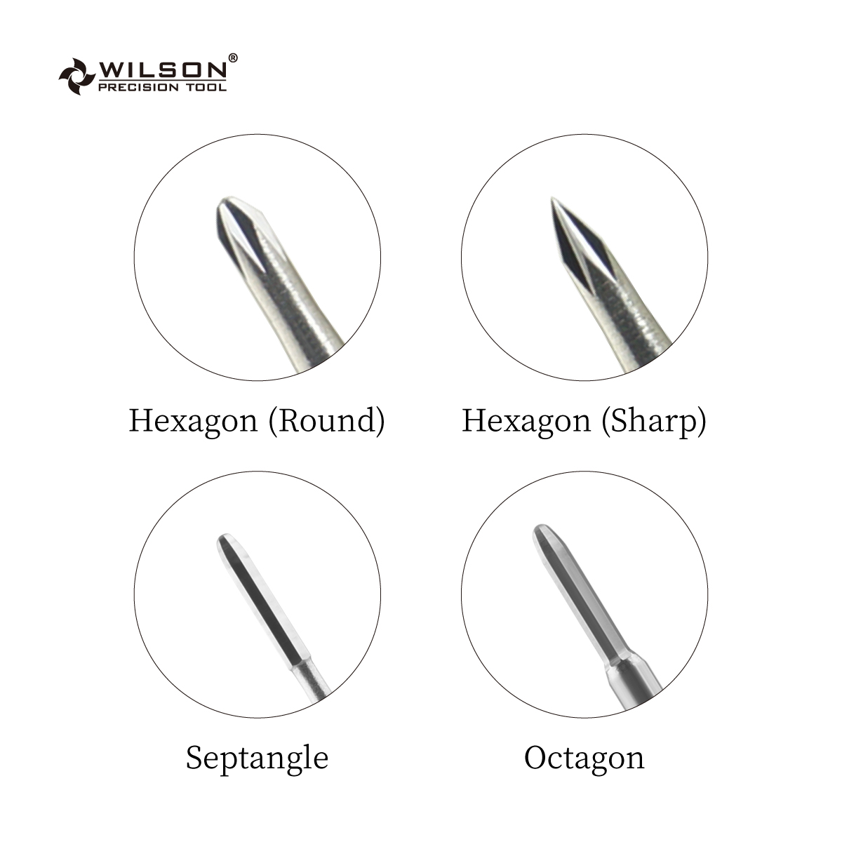  Solid Carbide Polygon Nail drill bits Remove gel carbide Manicure tool Manicure tool Hot sale 