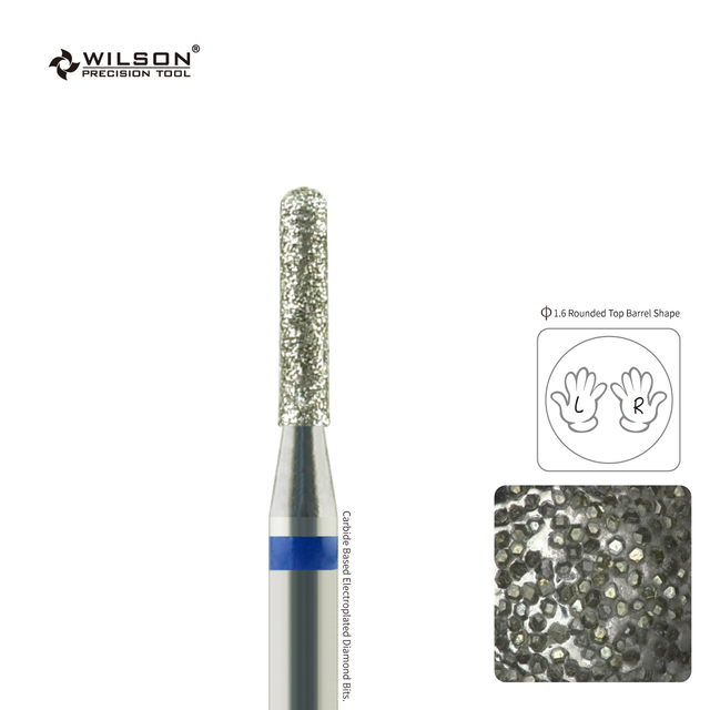 Rounded Top Barrel Shape carbide nail bit Hot Sale Cuticle Clean diamond nail bits-To remove dead skin in the lateral nail folds