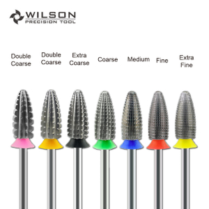 WILSON Volcano Bit 2 Way Nail Drill Bits Remove Gel Carbide Manicure Tool Hot Sale Fre Nails Prode Drill for Nails Nail Acces