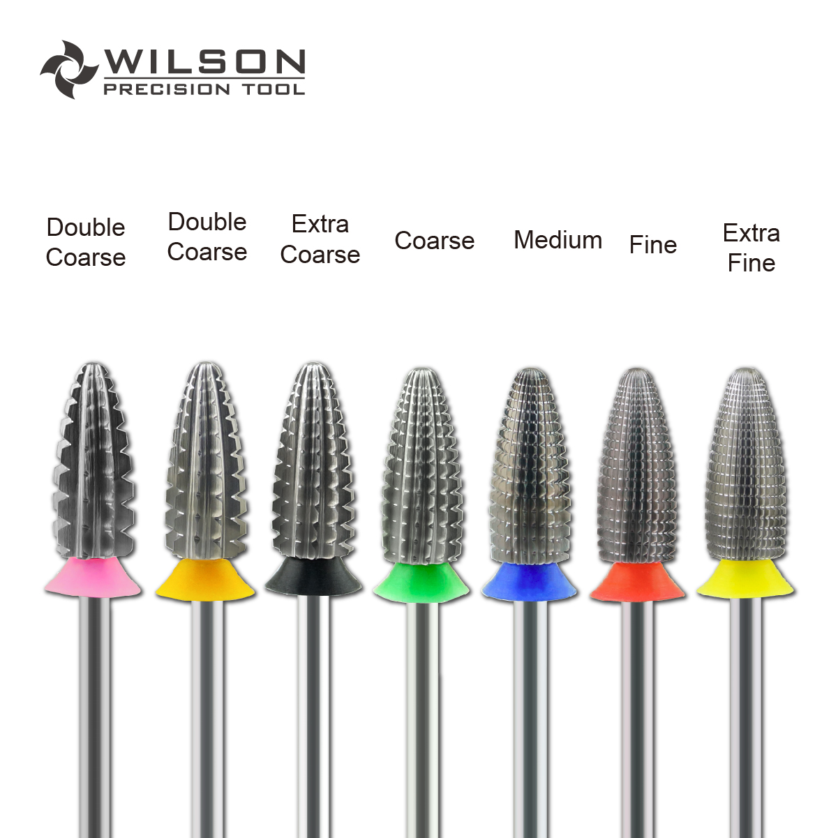 WILSON 6.0mm Typhoon Bit 2 Way Nail Drill Bits Remove Gel Carbide Manicure Tool Hot Sale Fre Nails Prode Drill for Nails Nail Acces