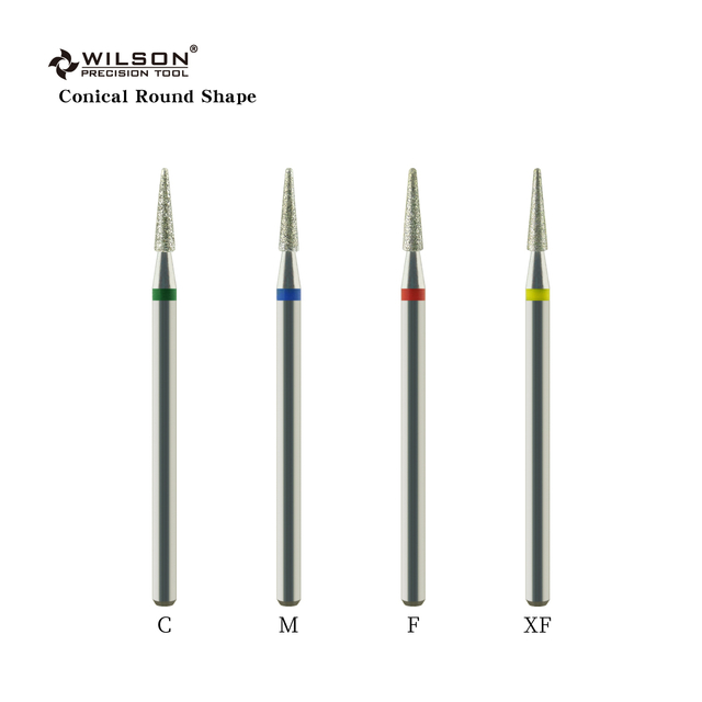 Conical Round Shape high quality nail bit drill best selling drill bit nail Different kinds of diamond nail drill bit-Remove the Cuticle and Remove the Cuticle