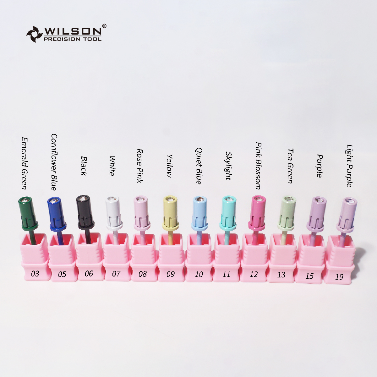  6.6mm Sanding Band Mandrel Colorful high quality stainless steel nail drill bit Barrel shape Madicure bits