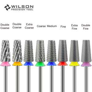 WILSON 5 in 1 Cross Cut Nail drill bits nail tools nail lathe strawberries Manicurenail lathe strawberries