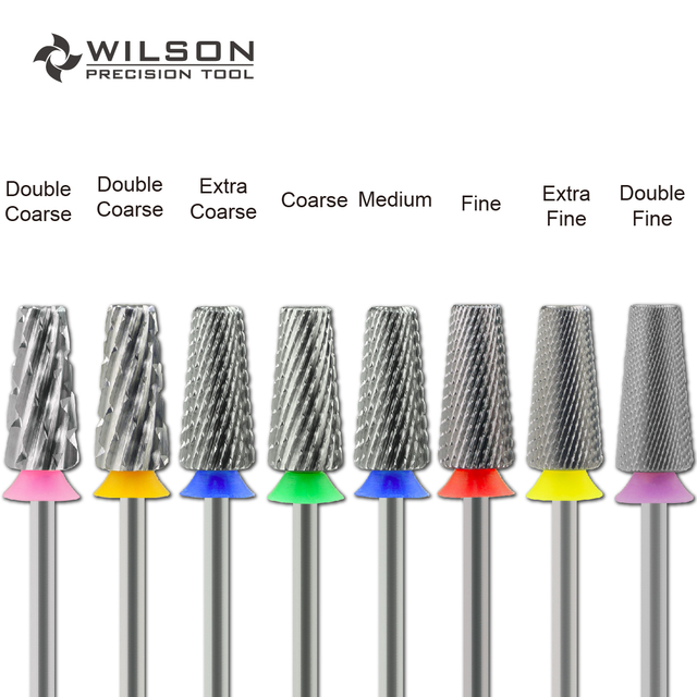 WILSON 5 in 1 Cross Cut Nail drill bits nail tools nail lathe strawberries Manicurenail lathe strawberries