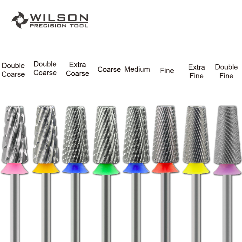 WILSON 5 in 1 Cross Cut Nail drill bits nail tools nail lathe strawberries Manicurenail lathe strawberries