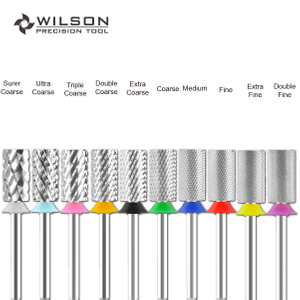WILSON Large Barrel Bits -nail drill bits For manicure nail accessories