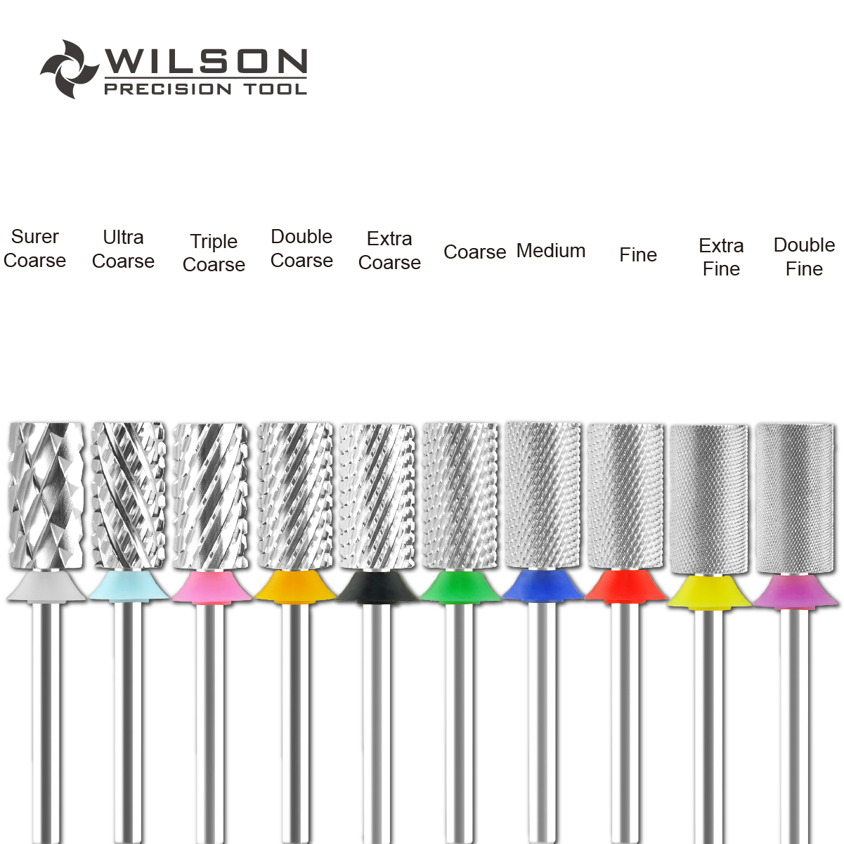 WILSON Large Barrel Bits -nail drill bits For manicure nail accessories