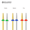 WILSON Small Cone Bits Well Sun Portable Nail Bur Professional Manicure Tools all in 1 Carbide nail bit
