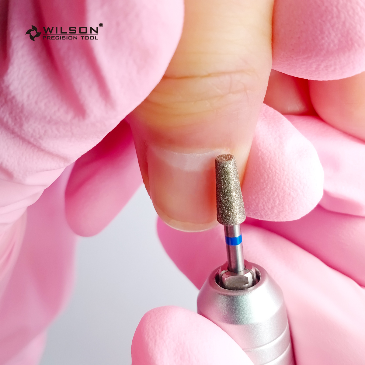 Tapered Shape Carbide Nail Surface Cleaner Nail Shaping Tool with 7mm Flute Length Various Grits Customized Logo Available--Remove the Cuticle