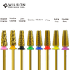 WILSON 6.0mm 5 in 1 Bits Cross Cut Nail drill bits nail tools nail lathe strawberries Manicurenail lathe strawberries
