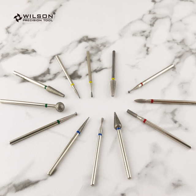 Ball Shape high quality nail bit nail polish tool Excellent Heat Dissipation diamond nail bits--Remove the Cuticle