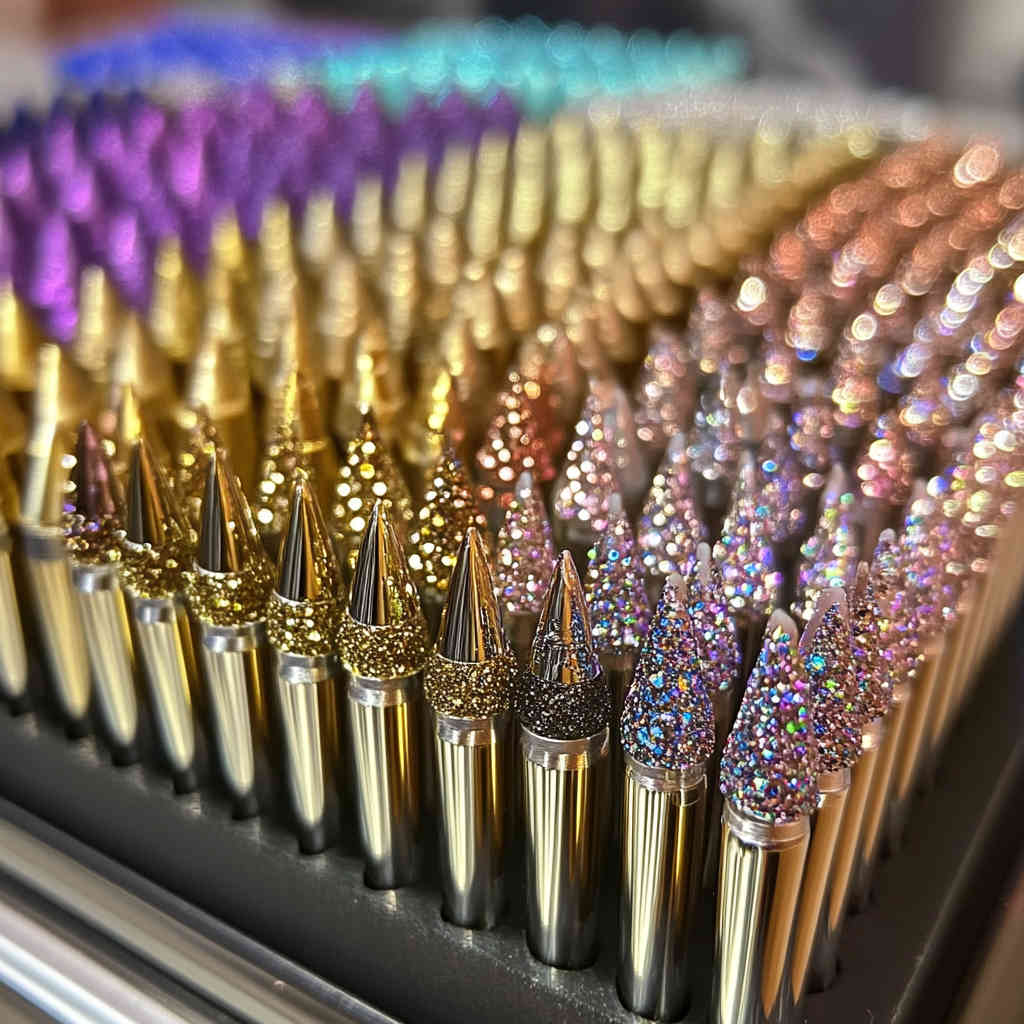 Professional salon using ceramic nail drill bits