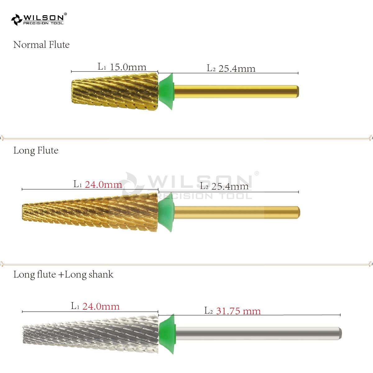 7.0mm 5in1 Plus Bits(Cross Cut)- Remove gel-Nail drill bits