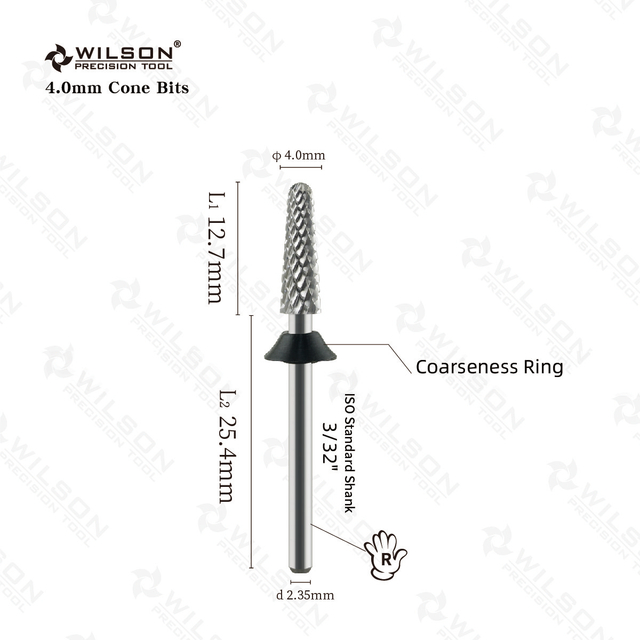 WILSON Cone Bit}-Nail drill bits Remove gel carbide Manicure tool Manicure tool Hot sale