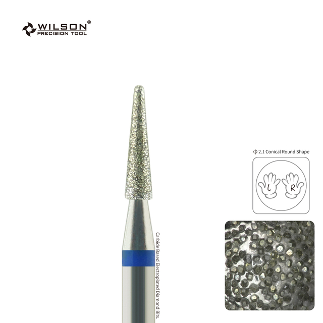 Conical Round Shape high quality nail bit drill best selling drill bit nail Different kinds of diamond nail drill bit-Remove the Cuticle and Remove the Cuticle