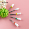  Small Barrel Bit - White - Ceramic Nail Drill Bits Electric Manicure Drill & Accessory
