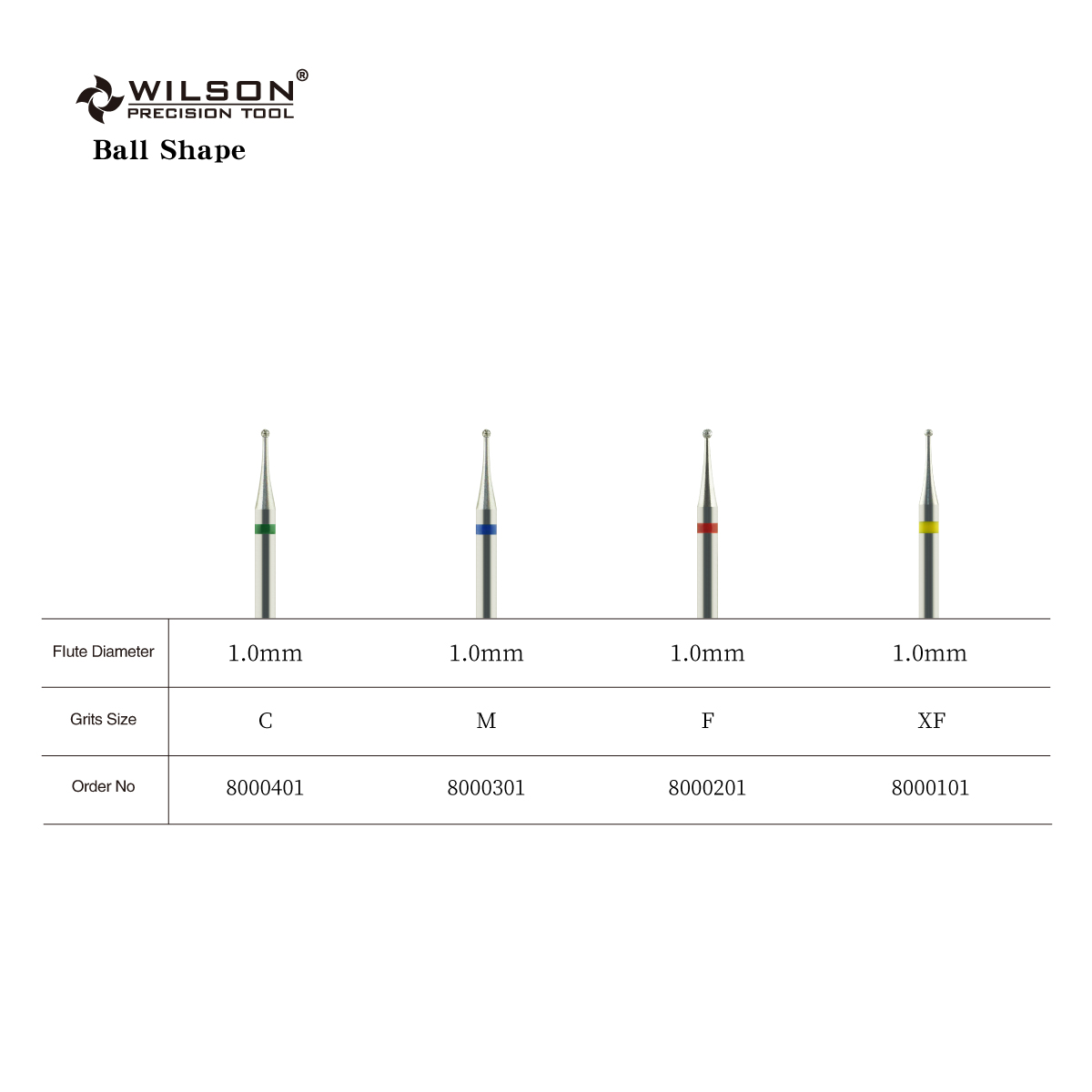 Ball Shape high quality nail bit nail polish tool Excellent Heat Dissipation diamond nail bits--Remove the Cuticle