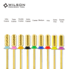 WILSON Small Barrel Smooth Top Bits-Nail drill bits Remove gel carbide Manicure tool Nail accessories Hot sale