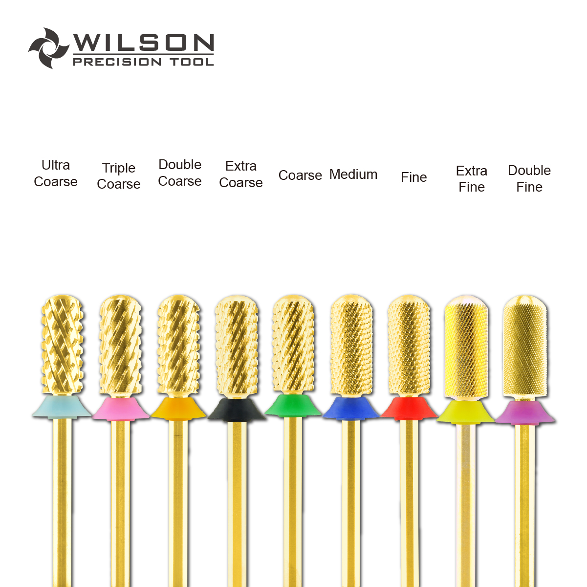 WILSON Small Barrel Smooth Top Bits-Nail drill bits Remove gel carbide Manicure tool Nail accessories Hot sale