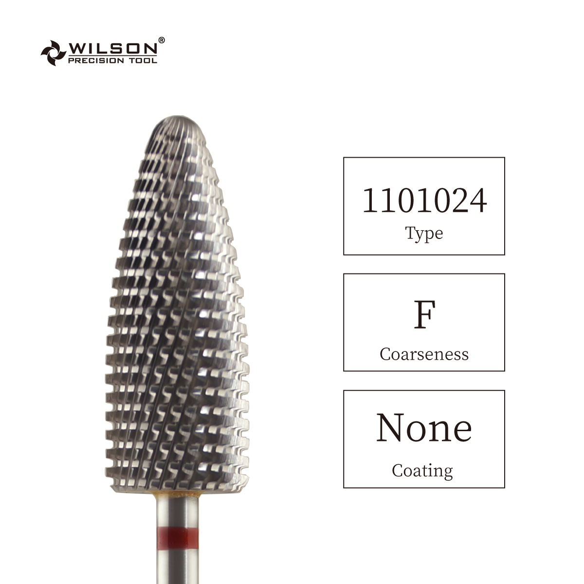 8.0mm Big Flame Shape Bits - Pedicure Manicure Machine nail bit drill Popular Styles ceramic nail drill bit set