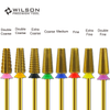 WILSON 5 in 1 Straight 2 Way Nail Bur user-friendly Nail Drill Bit Popular Polishing Carbide Nail Bit