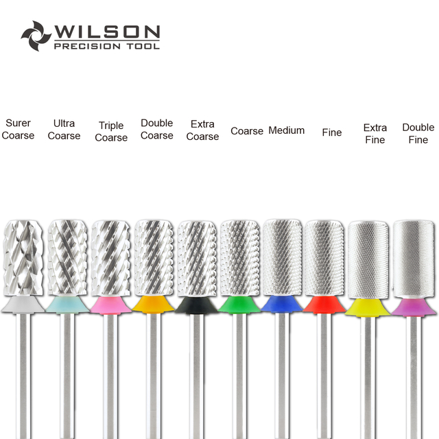 WILSON Small Rounded Top Bits-Nail drill bits Remove gel carbide Manicure tool Nail accessories Hot sale