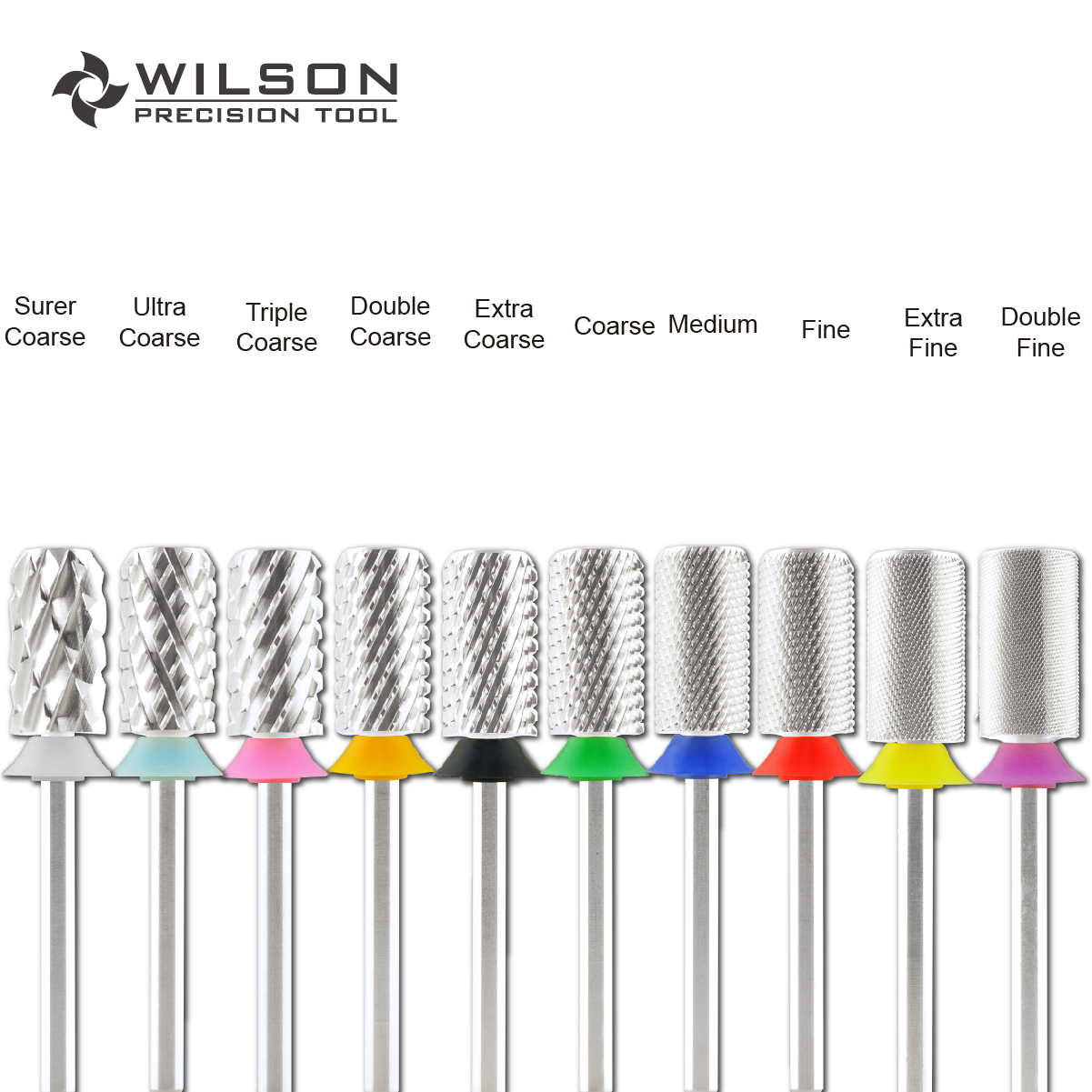 WILSON Small Rounded Top Bits-Nail drill bits Remove gel carbide Manicure tool Nail accessories Hot sale