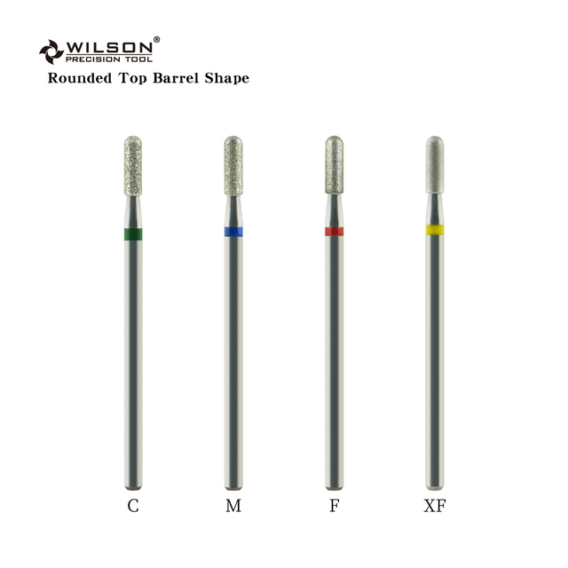Rounded Top Barrel Shape carbide nail bit Hot Sale Cuticle Clean diamond nail bits-To remove dead skin in the lateral nail folds