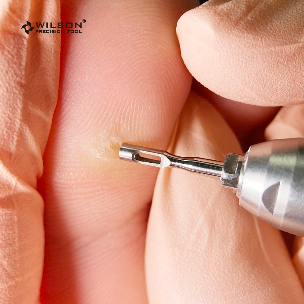 Hollow Cutter Toothed Bits - Pedicure Uncoated Callus Treatment nail bit Multiple Vibration carbide nail bit