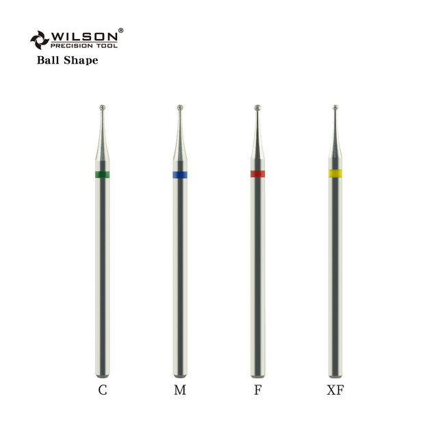 Ball Shape high quality nail bit nail polish tool Excellent Heat Dissipation diamond nail bits--Remove the Cuticle