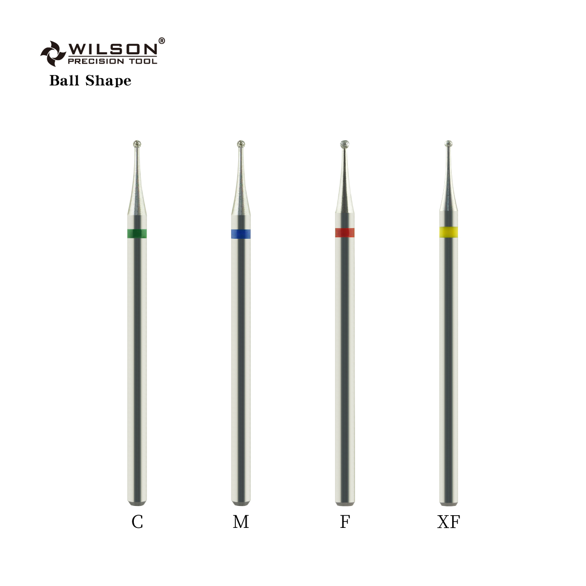 Ball Shape high quality nail bit nail polish tool Excellent Heat Dissipation diamond nail bits--Remove the Cuticle