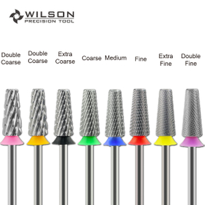 WILSON 5 in 1 Cross Cut Nail drill bits nail tools nail lathe strawberries Manicurenail lathe strawberries