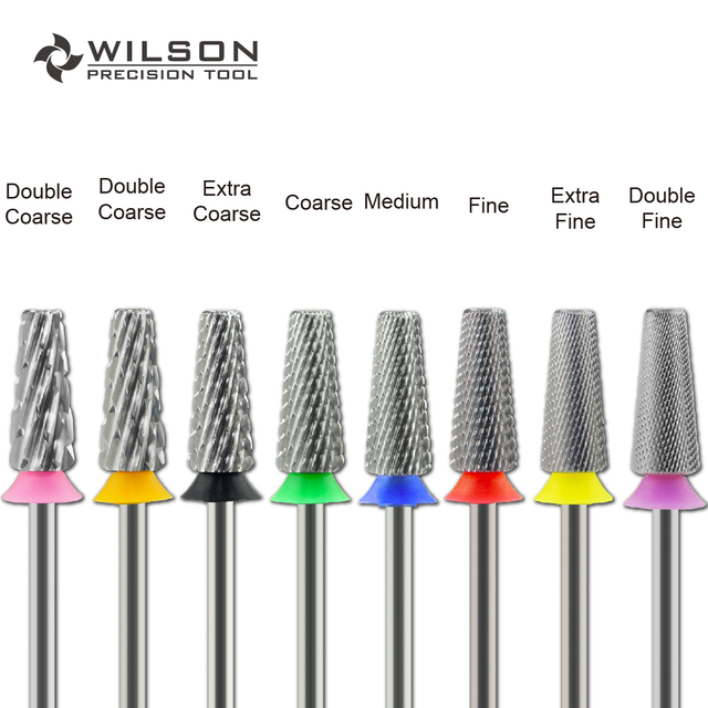 WILSON 5 in 1 Cross Cut Nail drill bits nail tools nail lathe strawberries Manicurenail lathe strawberries