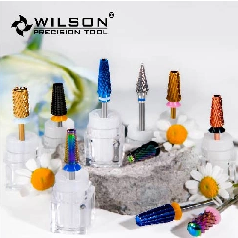 What are the different uses for nail drill bits?